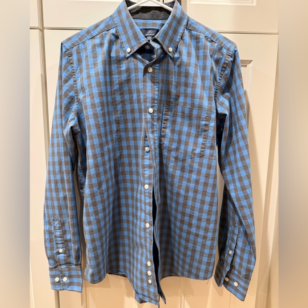 George button down dress shirt Small 34-36
